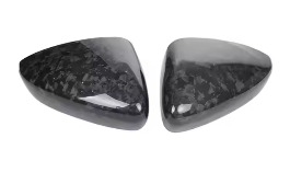 2019+ Mazda 3 Carbon Fiber Mirror Caps