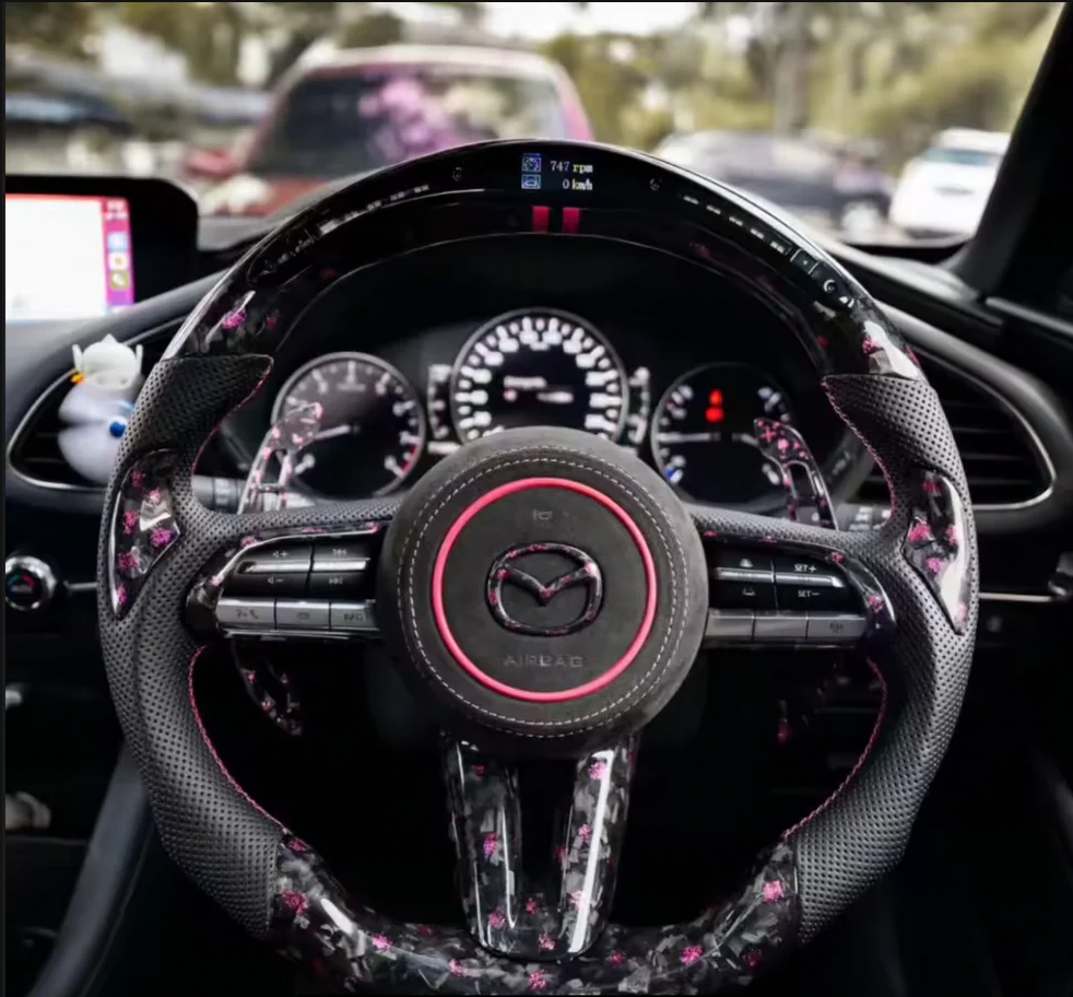 4th Mazda Carbon Fiber Steering Wheel