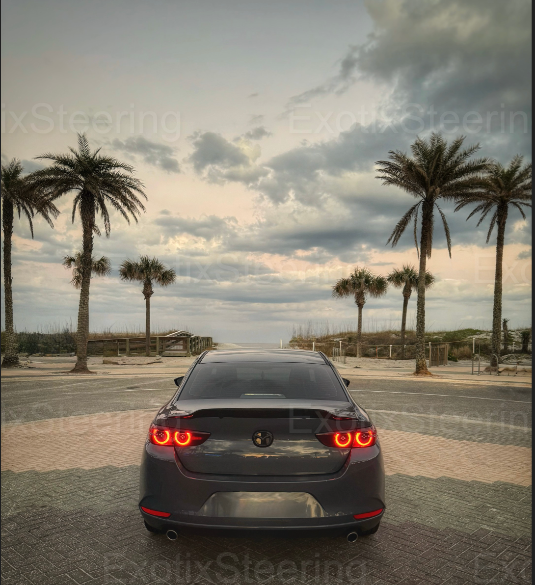 Mazda 3 20-25 Carbon Fiber Sedan Duckbill