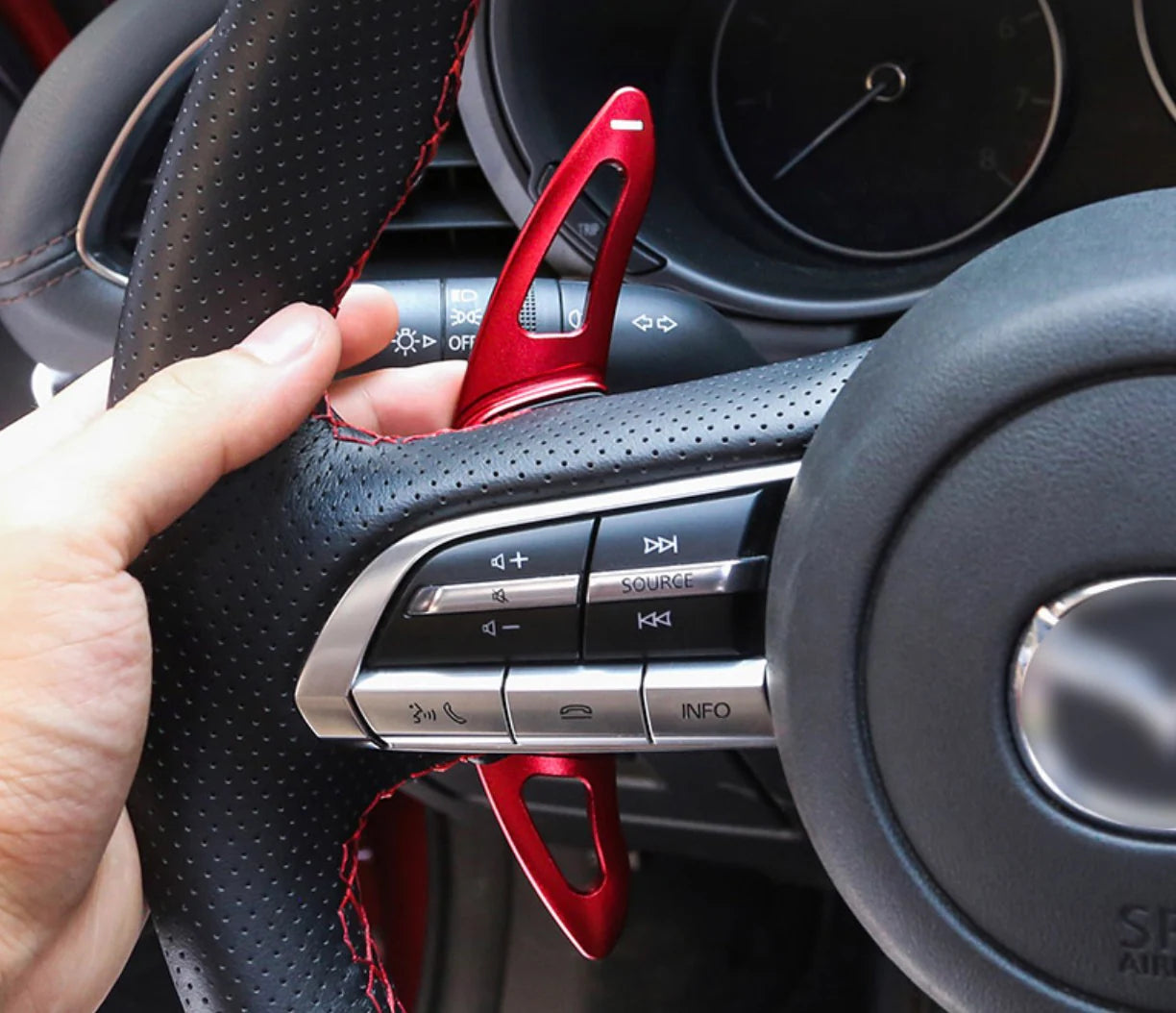 Mazda 3 20-24 CX30 Aluminum Paddle Shifter Extension