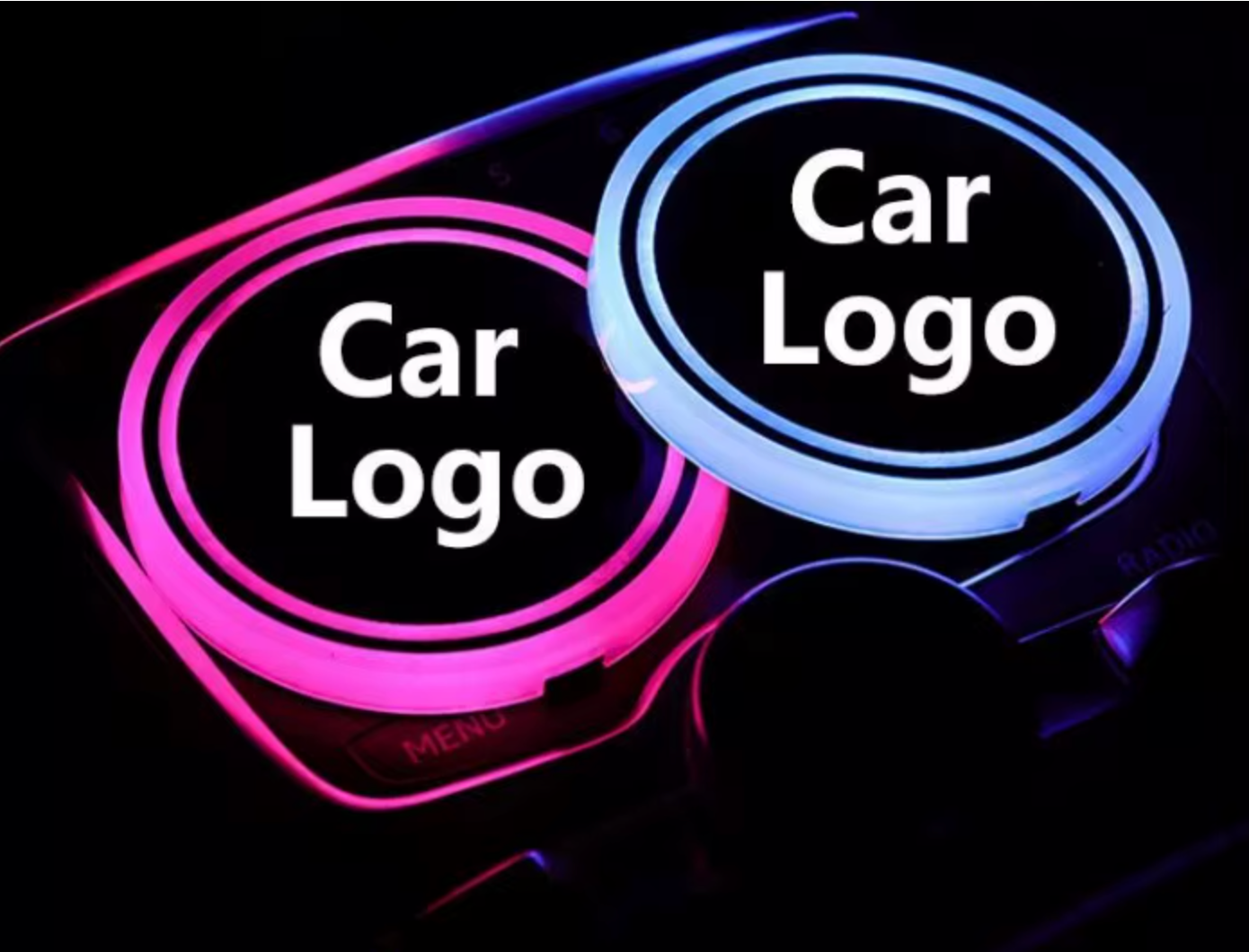 ExotixGlow™Custom LED Cup Coaster