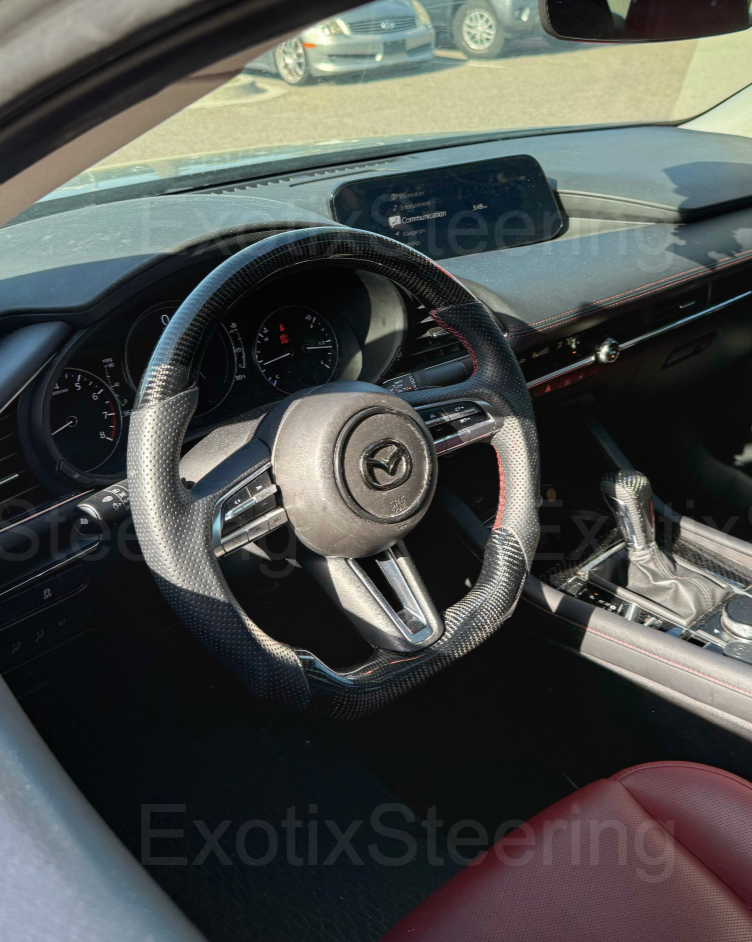 4th Mazda Carbon Fiber Steering Wheel