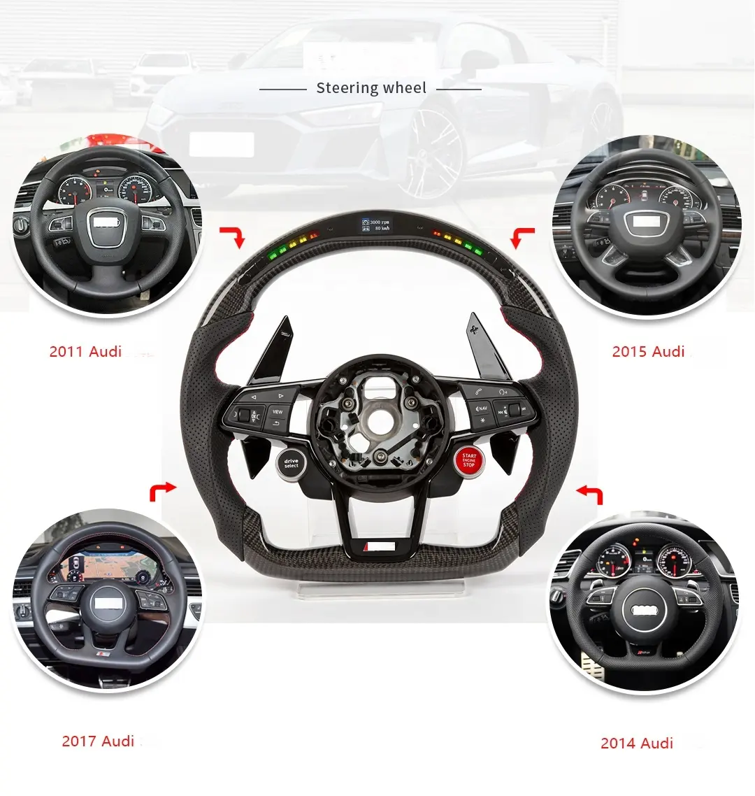 Audi A3 Steering Wheel (2021-2024)